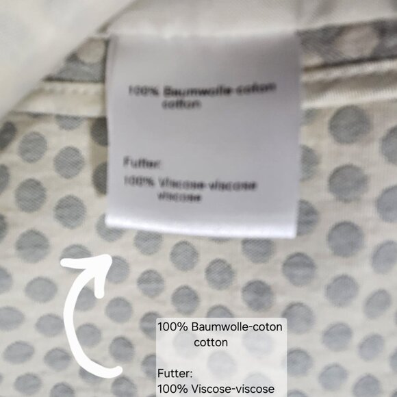 Akris Punto Tailored Blazer - US 6, Cotton, Polka-Dot - Picture 6 of 6